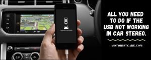 usb not working in car stereo