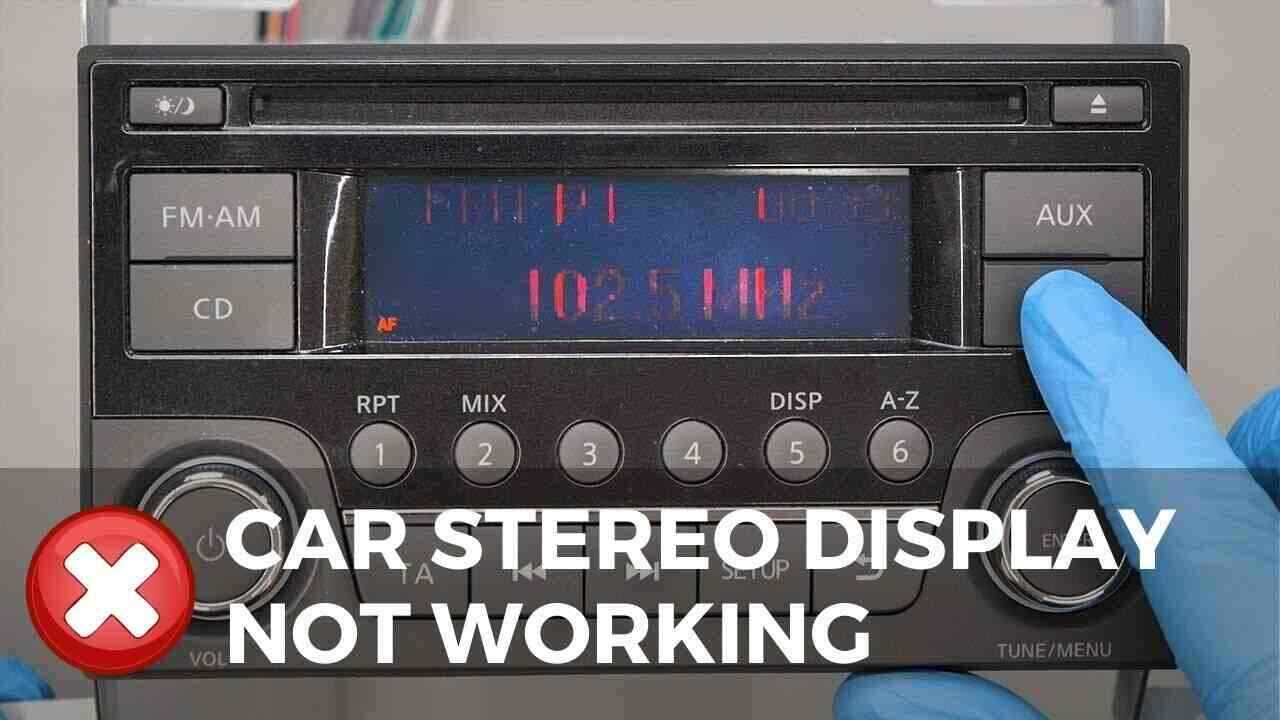 Car Stereo Display Problem