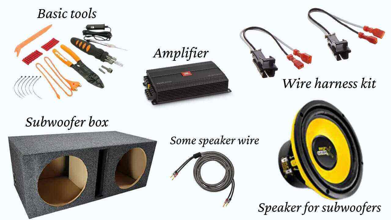 Necessary Equipment for Installing a Subwoofer