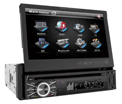 Power Acoustik PTID-8920B Flip-Out Car Stereo