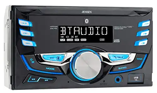 JENSEN MPR420 7 Character LCD Double DIN Car Stereo