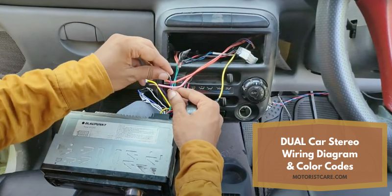 DUAL Car Stereo Wiring Diagram & Color Codes